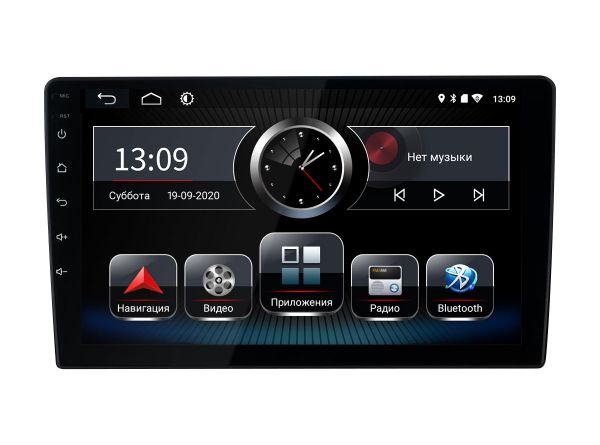 Магнітола INCAR PGA2-7709 під рамку 9" з процесором звуку