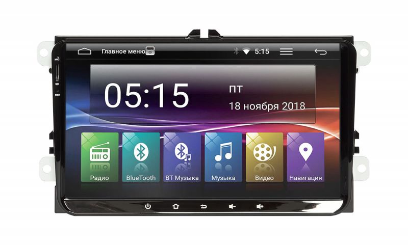 Штатная магнитола Incar AHR-8695A7 для Volkswagen Touran Штатная магнитола Incar AHR-8695A7 для Volkswagen Touran