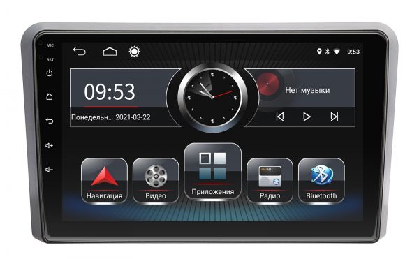 Штатна магнітола Incar PGA2-1540 для Audi A3 2003-2012 Штатна магнітола Incar PGA2-1540 для Audi A3 2003-2012