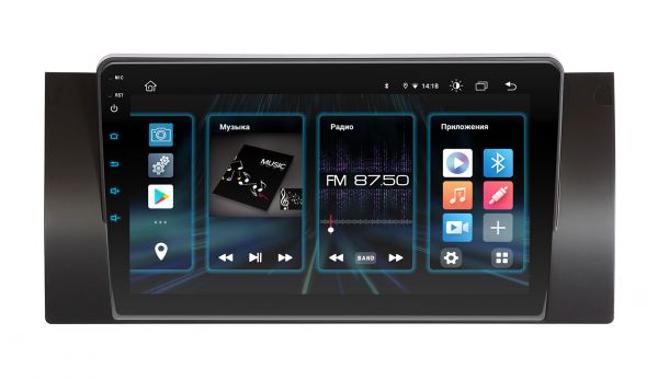 Штатна магнітола Incar DTA2-1568 для BMW 5 Series (E39) 1995-2003, X5 (E53) 1999-2006