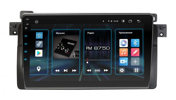 Штатна магнітола Incar DTA2-1567 для BMW 3 Series (E46) 1998-2005