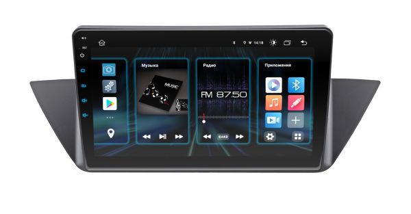 Head Unit Incar DTA2-1566 for BMW X1 (E84) 2009-2015