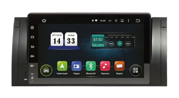 Head unit Incar TSA-1520A8 for BMW X5, body E53, E38, E39