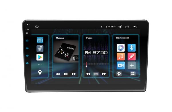 Штатна магнітола Incar DTA2-2198 для Citroen C2 2003-2009, C3 2001-2010, Berlingo 2008-2018, Jumpy 2007-2016