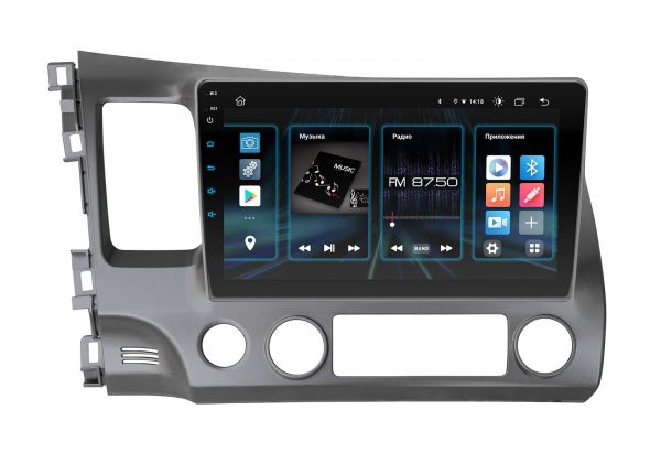 Head unit Incar DTA2-0112 for Honda Civic 2007-2011