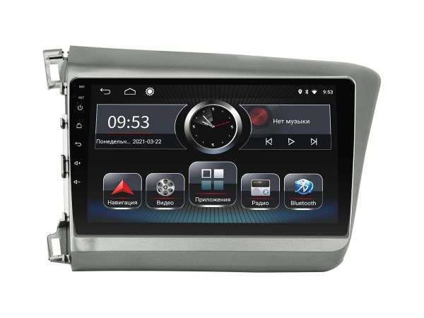 Head unit Incar PGA2-0113 for Honda Civic 2012-2015