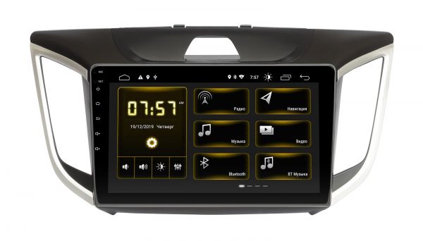 Head unit Incar DTA-2430 for Hyundai IX25 2014+, Creta 2015+