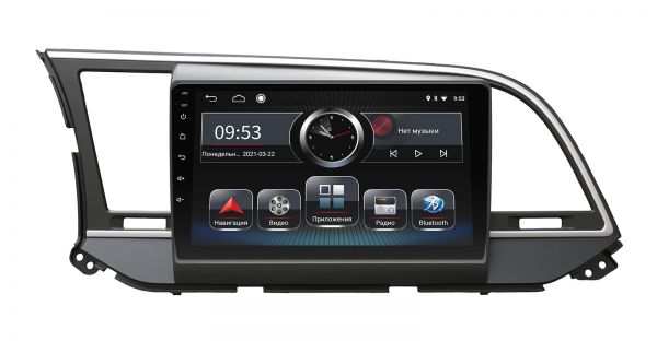 Head unit Incar PGA2-2462 for Hyundai Elantra 2016-2018