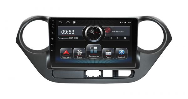 Штатна магнітола Incar PGA2-2407 для Hyundai i10 2013-2019