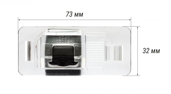OEM rear view camera Incar VDC-041 AHD BMW 1 (2004-2011), 3 (2005-2010), 5 (1995+), X1 (2009+), X3, X5