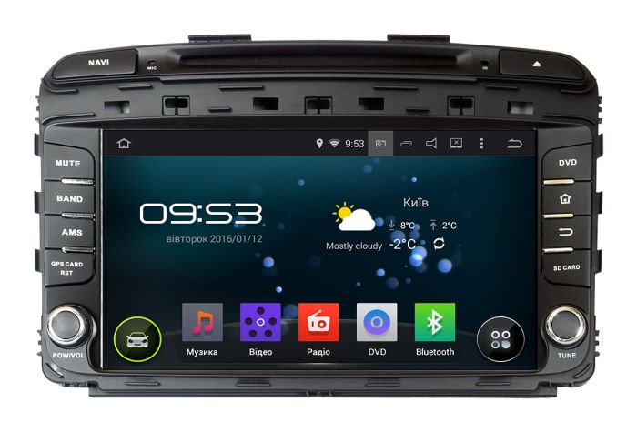 Штатна магнітола Kia Sorento 2015+ (AHR-1896)