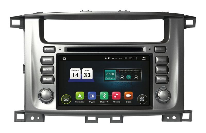 Штатная магнитола Incar TSA-2260A8 для Toyota Land Cruiser 100 Штатная магнитола Incar TSA-2260A8 для Toyota Land Cruiser 100