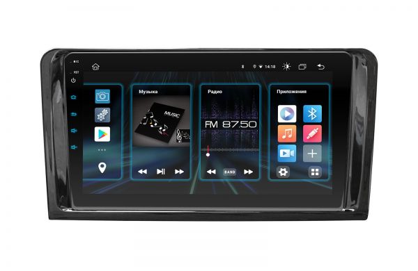 Head unit Incar DTA2-1527 for Mercedes-Benz M-class (W164) 2005-2011, GL-class (X164) 2006-2012