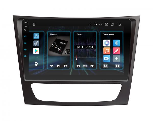 Head unit Incar DTA2-1530 for Mercedes-Benz E-class (W211) 2001-2009