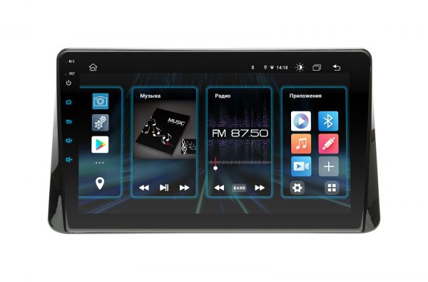 Head unit Incar DTA2-6095 for Mitsubishi Eclipse Cross 2017-2018