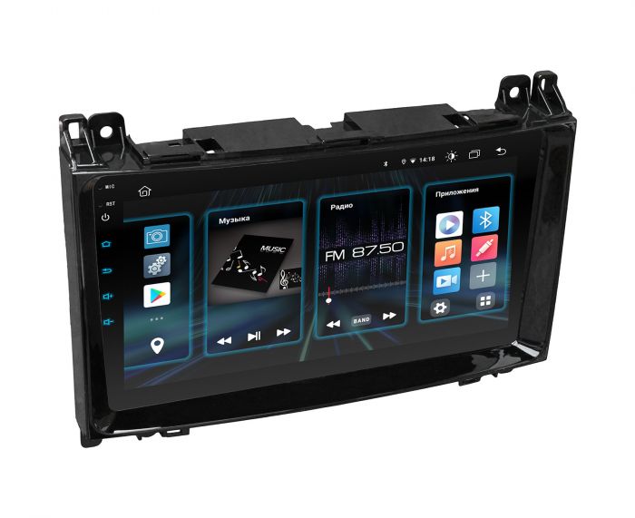Head unit Incar DTA2-1522 for Mercedes-Benz A-class (W169) 2004-2012, B-class (W245) 2005-2011, Vito (W639) 2006-2014, Viano (W639) 2006-2014, Sprinter (W906) 2006+