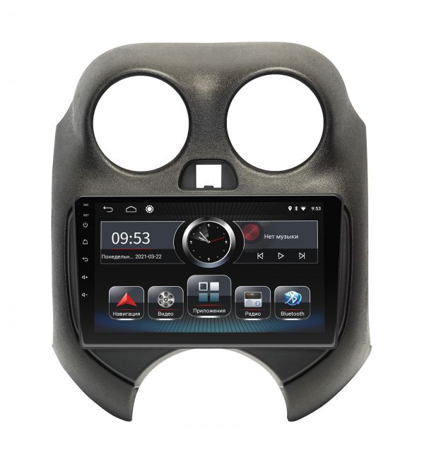 Штатна магнітола Incar PGA2-6225 для Nissan Micra 2010-2013 Штатна магнітола Incar PGA2-6225 для Nissan Micra 2010-2013