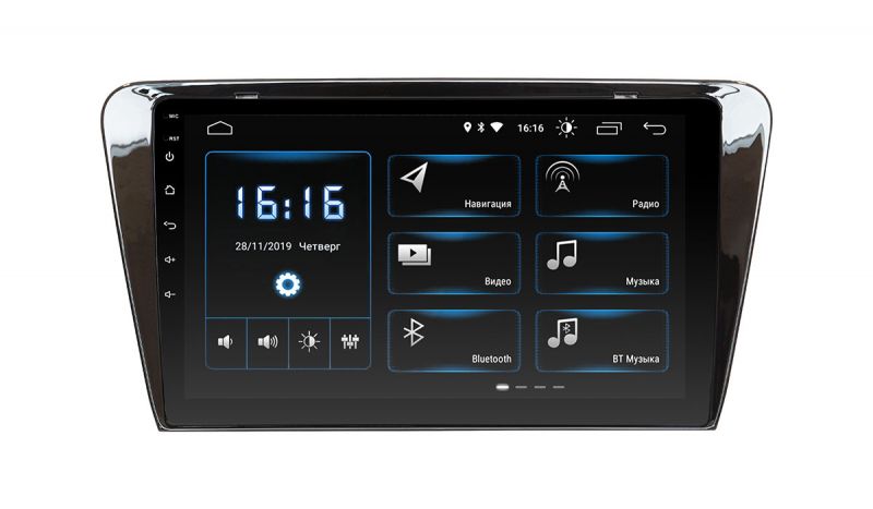 Штатная магнитола Incar XTA-1071 для Skoda Octavia A7 Штатная магнитола Incar XTA-1071 для Skoda Octavia A7
