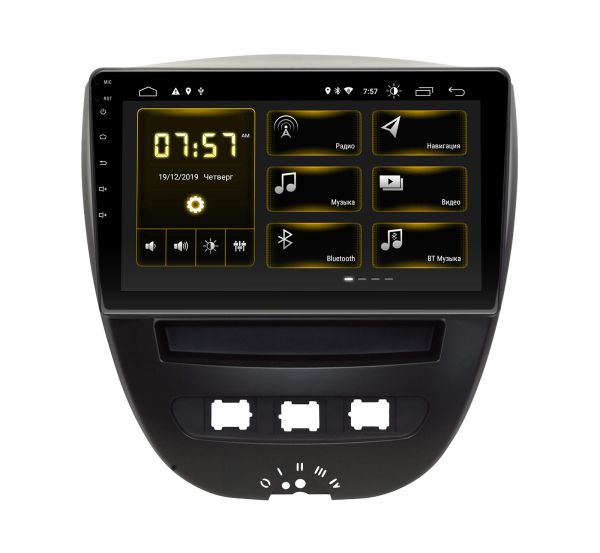 Штатна магнітола Incar DTA-7002 для Citroen C1 2005-2014