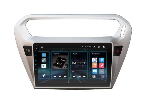 Штатна магнітола Incar DTA2-7001 для Peugeot 301