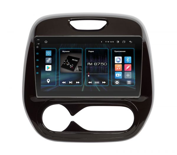 Head unit Incar DTA2-1409 for Renault Captur 2013-2019 Climat