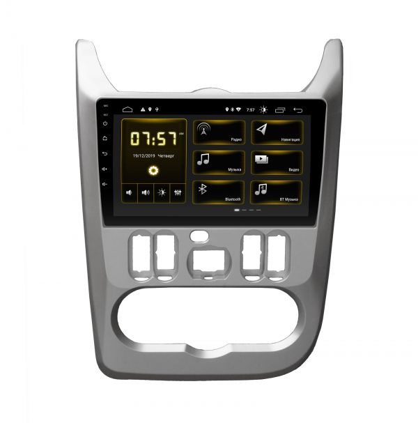 Head Unit Incar DTA-1408 for Renault Logan 2009-2013, Sandero 2007-2011, Duster 2010-2013