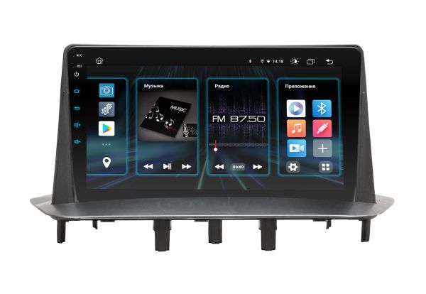 Head unit Incar DTA4-1400 for Renault Megane III 2008+