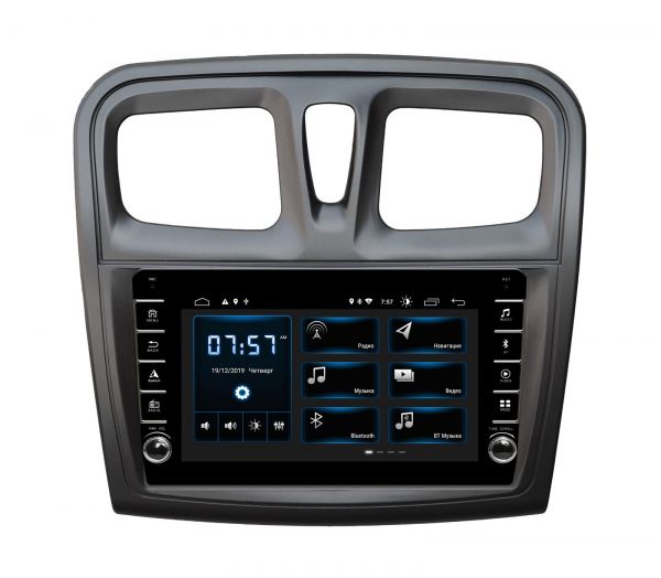 Штатна магнітола Incar DTA-1403R для Renault Logan 2013-2018, Sandero 2012-2018