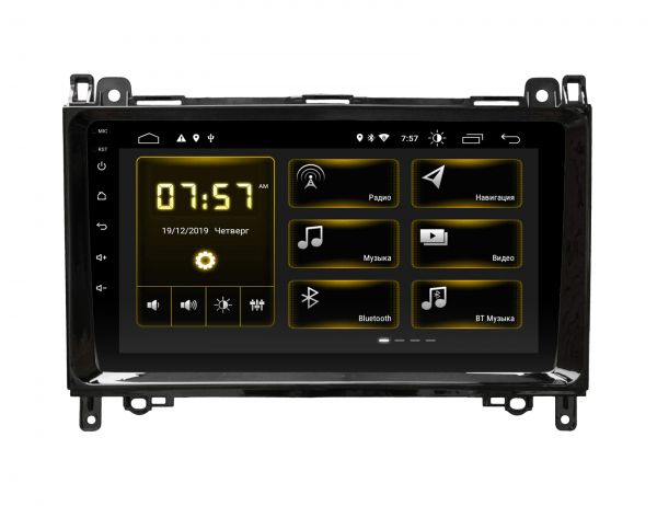 Head unit Incar DTA-1522 for Mercedes A-class (W169) 2004-2012, B-class (W245) 2005-2011, Vito (W639) 2006-2014, Viano (W639) 2006-2014, Sprinter (W906) 2006+