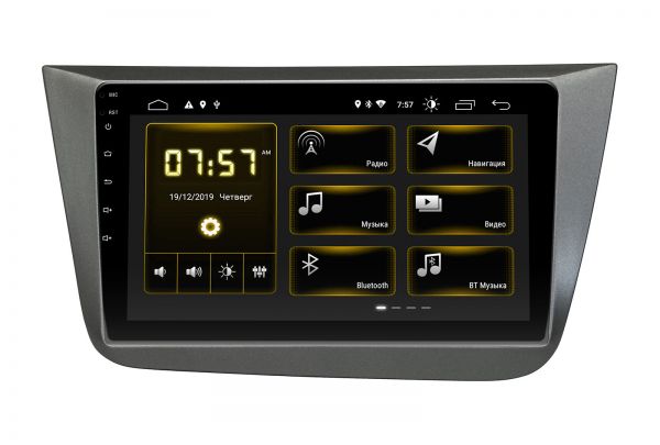 Штатная магнитола Incar DTA-1090 для Seat Altea 2004-2015, Toledo 2004-2009