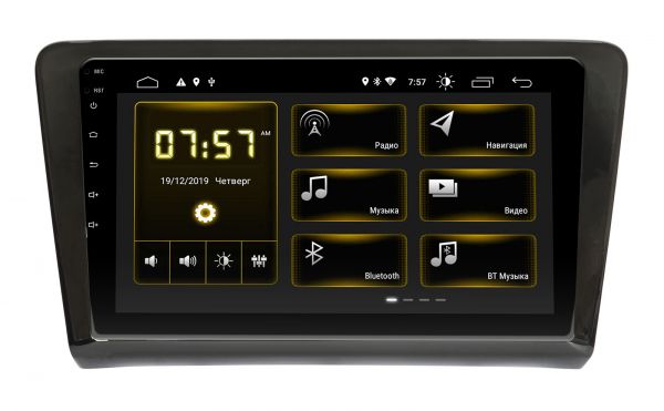 Head unit Incar DTA-1092 for Skoda Rapid 2013+