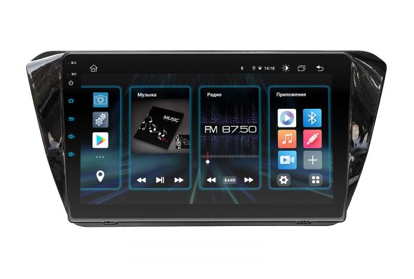 Штатна магнітола Incar DTA2-1073 для Skoda Superb 2015+