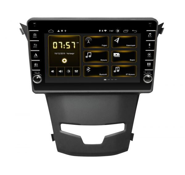Head unit Incar DTA-5016R for Ssang Yong Action 2013+, Korando 2013+