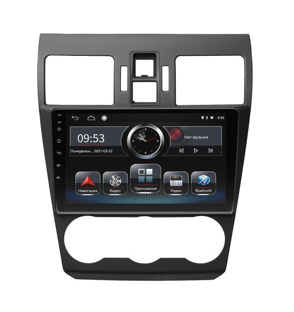 Head unit Incar PGA2-5012 for Subaru Forester 2012-2015, Impreza 2012-2015, WRX 2012-2015, XV 2012-2015