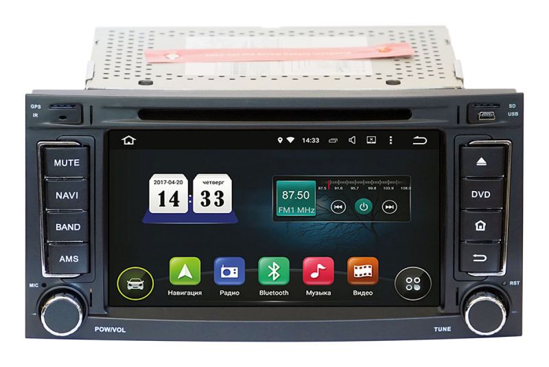 Штатная магнитола Incar AHR-8682A5 для Volkswagen Touareg 2002–2010 Штатная магнитола Incar AHR-8682A5 для Volkswagen Touareg 2002–2010