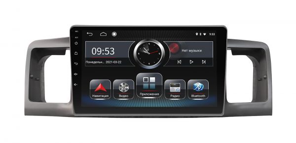 Head unit Incar PGA2-1450 for Toyota Corolla 2001–2006