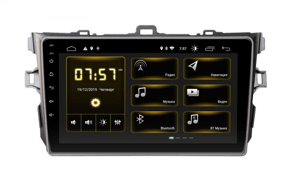 Head unit Incar DTA-1451 for Toyota Corolla 2009-2013 Head unit Incar DTA-1451 for Toyota Corolla 2009-2013