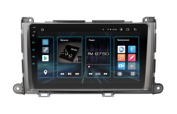 Head unit Incar DTA4-2316 for Toyota Sienna 2010-2014