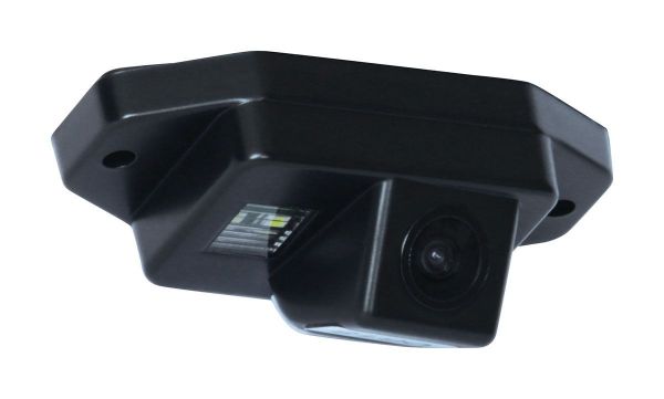 OEM rear view camera Incar VDC-029B Toyota Prado 120 (Asia) with a spare wheel on the door, Mitsubishi Lancer X