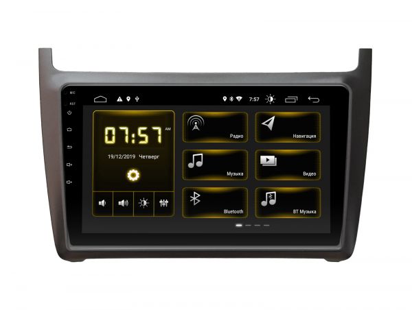 Head unit Incar DTA-1078 for Volkswagen Polo 2009+