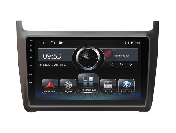 Head unit Incar PGA2-1078 for Volkswagen Polo 2009+