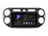 Head unit Incar TMX-1077 for Volkswagen Tiguan 2011-2016 Black