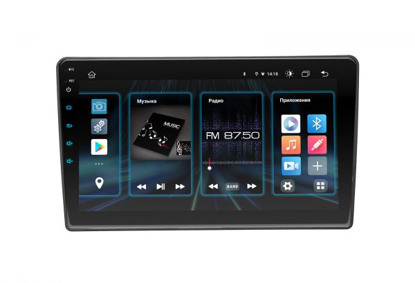 Штатна магнітола Incar DTA2-1086 для Volkswagen Touareg 2002-2010