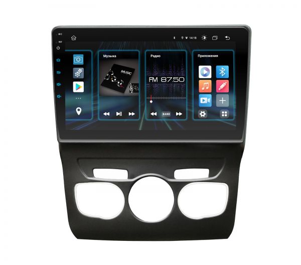 Штатна магнітола Incar DTA2-2199 для Citroen C4 2010-2015 Штатна магнітола Incar DTA2-2199 для Citroen C4 2010-2015