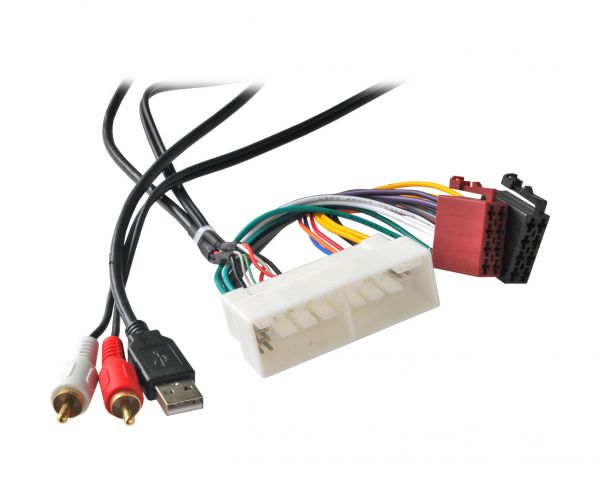 ISO перехідник для Hyundai 2016+ (USB+AUX), Kia 2016+ (USB+AUX) INCAR HY-04A