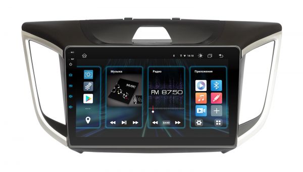 Штатная магнитола Incar DTA2-2430 для Hyundai Creta Штатная магнитола Incar DTA2-2430 для Hyundai Creta
