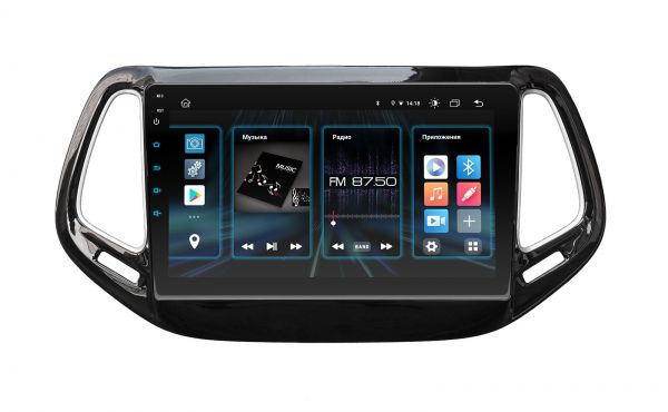 Штатная магнитола Incar DTA2-2483 для Jeep Compass 2017-2019 Штатная магнитола Incar DTA2-2483 для Jeep Compass 2017-2019