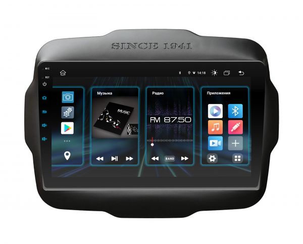 Штатная магнитола Incar DTA2-2481 для Jeep Renegate 2014+ Штатная магнитола Incar DTA2-2481 для Jeep Renegate 2014+