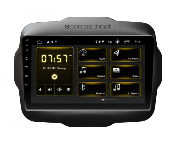 Штатная магнитола Incar DTA-2481 для Jeep Renegate 2014+ Штатная магнитола Incar DTA-2481 для Jeep Renegate 2014+