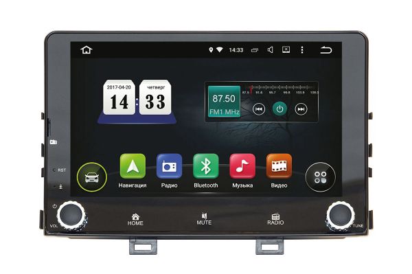 Штатная магнитола Incar TSA-9037A8 для Kia RIO хетчбек, Stonic Штатная магнитола Incar TSA-9037A8 для Kia RIO хетчбек, Stonic